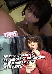 An anonymous girl expressed her satisfaction with a voice as cute as a puppy's