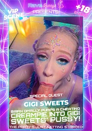Brian Omally Pumps a Cheating Creampie Into Gigi Sweets' Pussy!