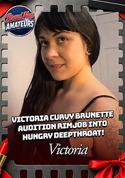 Victoria Curvy Brunette Audition